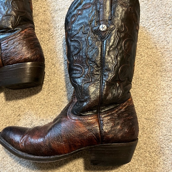 Montana made in Mexico authentic leather cowboy boots - Picture 3 of 4